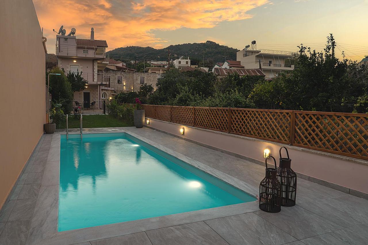 Arch Houses - Sharing Pool Spiliá Exterior photo